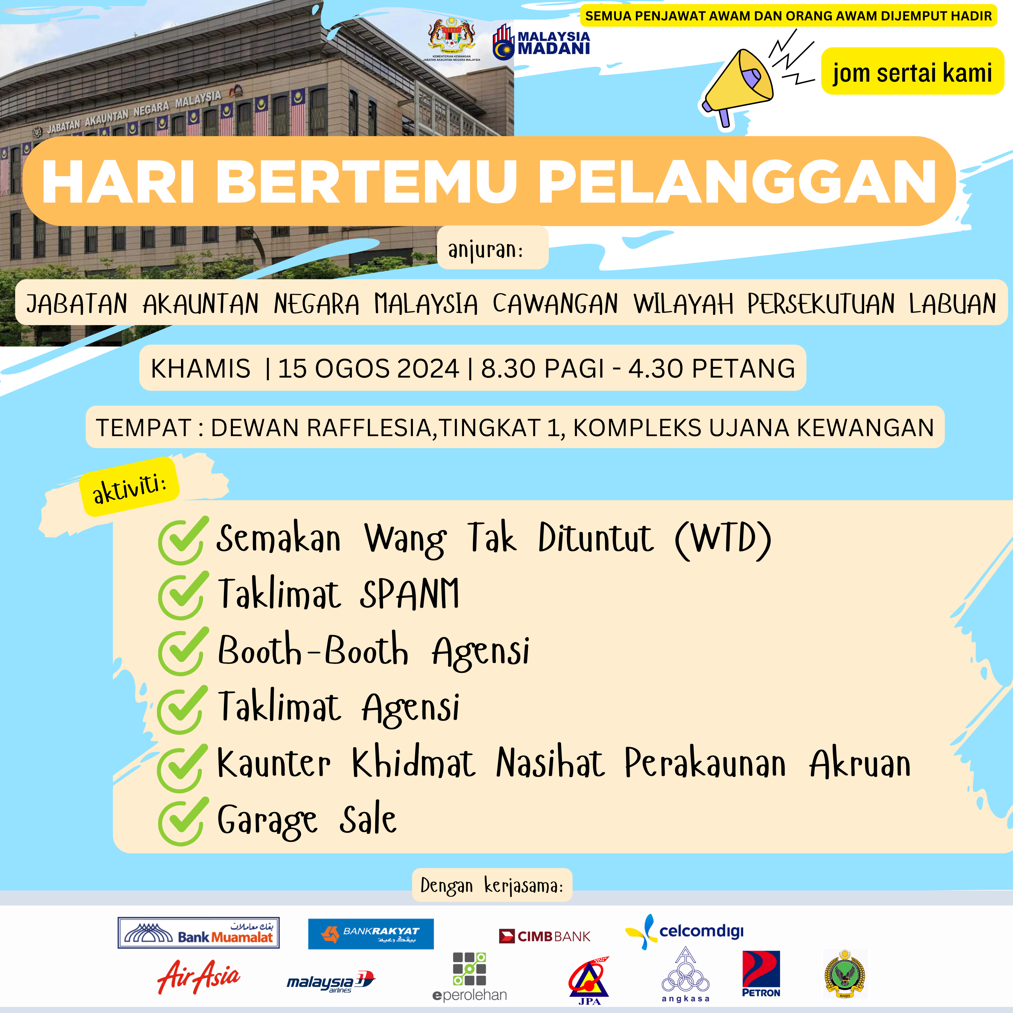 RABU 14 OGOS 2024 8.30 PAGI 5.00 PETANG versi baru
